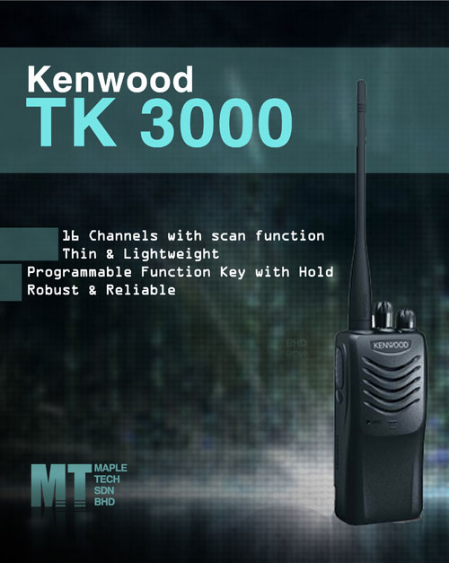 Bộ đàm cầm tay Kenwood TK 3000