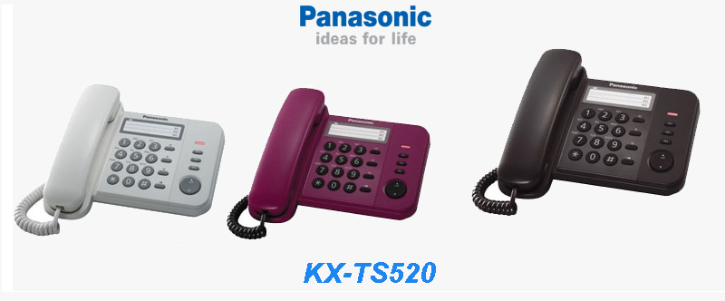 Điện Thoại Bàn Panasonic KX-TS520 | Maitel