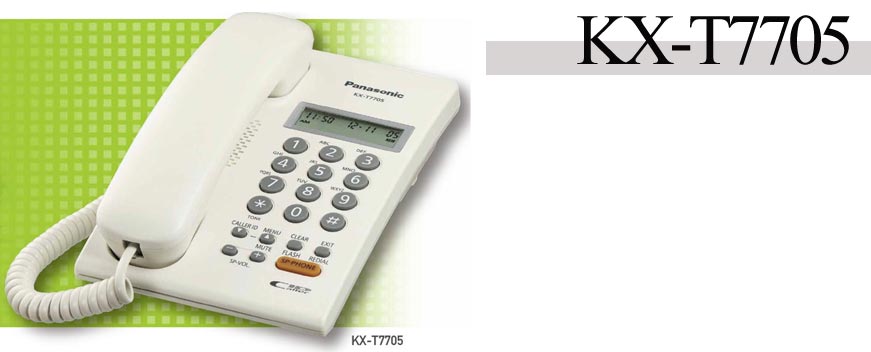 Điện thoại Panasonic KX T7705