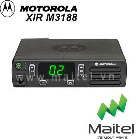 Bộ đàm kỹ thuật số Motorola Xir M3188