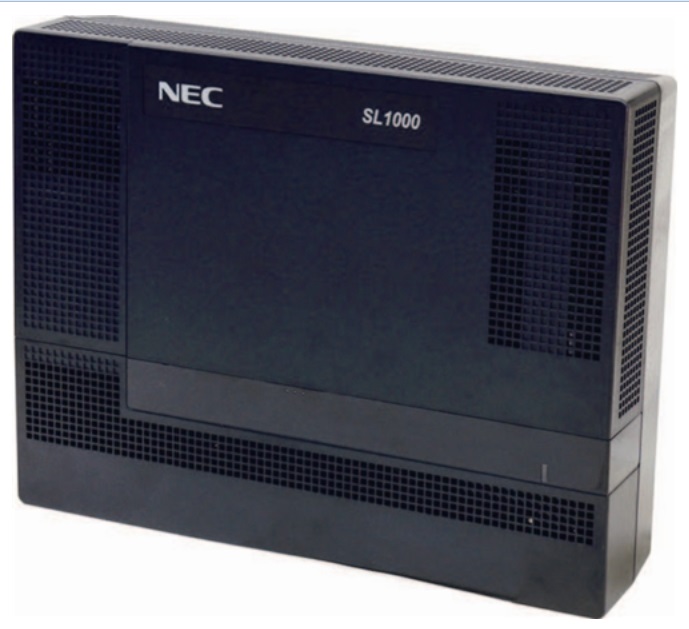Tổng đài Ip NEC SL1000, cấu hình 4 trung kế 32 máy nhánh