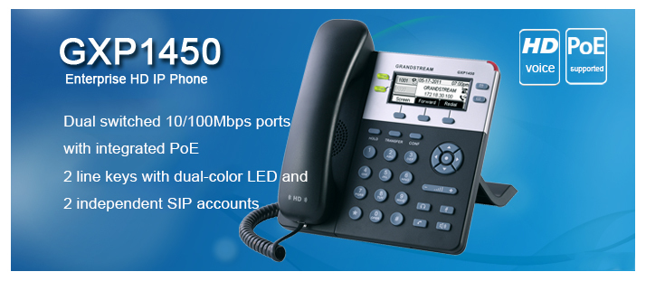 Điện thoại IP Grandstream GXP 1450