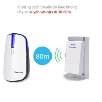 Chuông cửa không dây không dùng pin cao cấp Kawa-DB818
