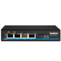 Bộ chuyển đổi mạch Switch Hasivo FiberPoE-4F-1S