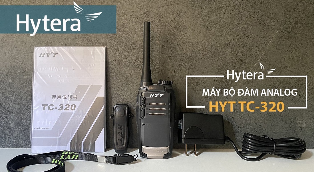 Bộ Đàm Cầm Tay HYT TC-320 All New 6 Bộ Đàm Cầm Tay HYT TC-320 l Giá Tốt Nhất Tại Maitel