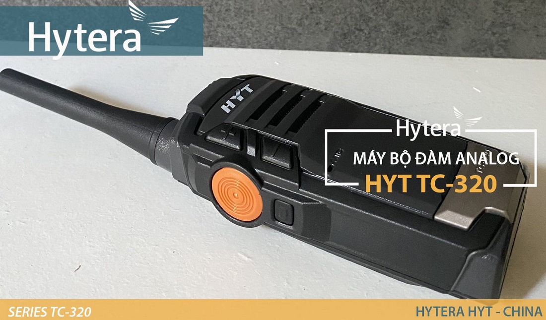 Bộ Đàm Cầm Tay HYT TC-320 All New 7 Bộ Đàm Cầm Tay HYT TC-320 l Giá Tốt Nhất Tại Maitel