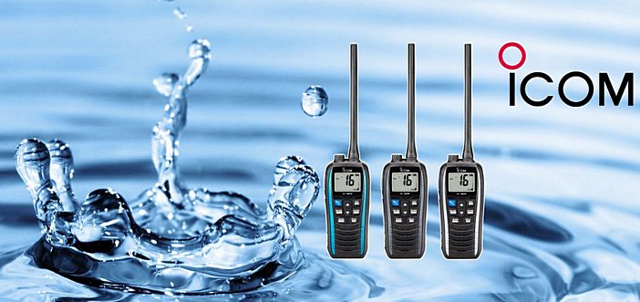 Bộ Đàm Cầm Tay Hàng Hải icom IC-M25 | Maitel