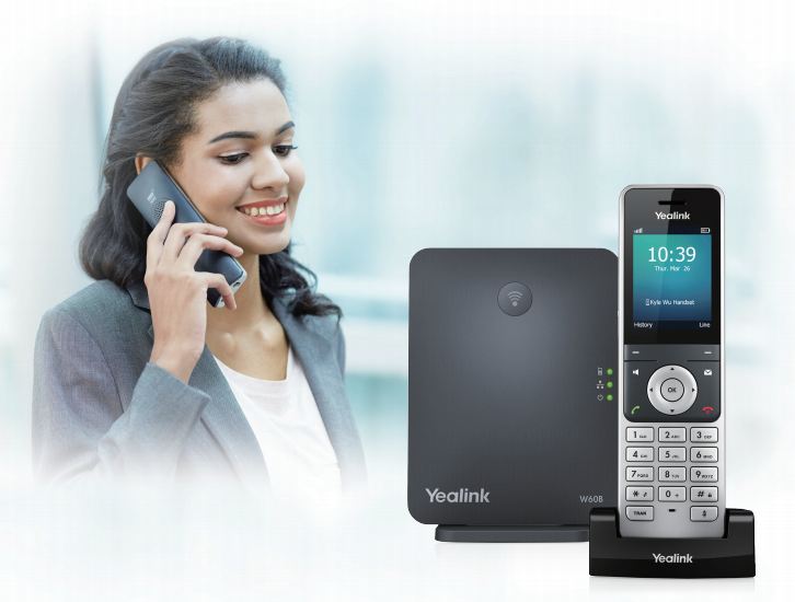 Điện thoại IP không dây Yealink W60P | Maitel