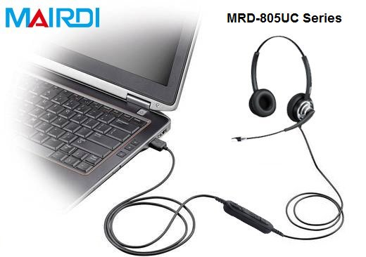 Tai nghe Call center Mairdi MRD-805 DUC | Maitel