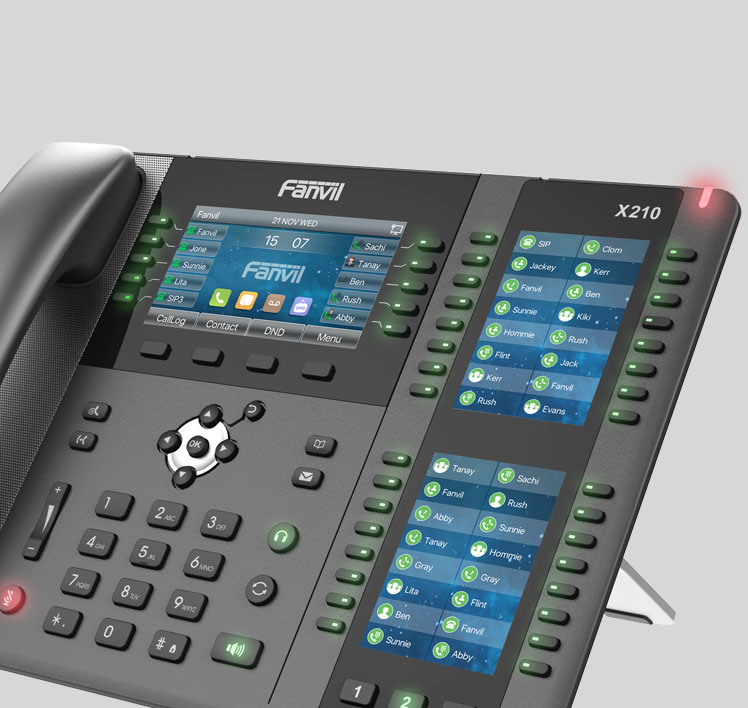 Điện thoại IP Fanvil X210 | Maitel Điện thoại IP Fanvil X210 | Maitel