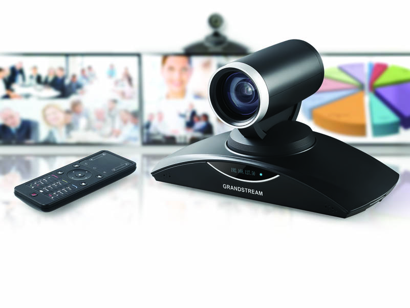 thiết bị hội nghị Video Conference GVC3200 Kết nối mọi nền tảng hội nghị mở như Skype, Google hangouts..