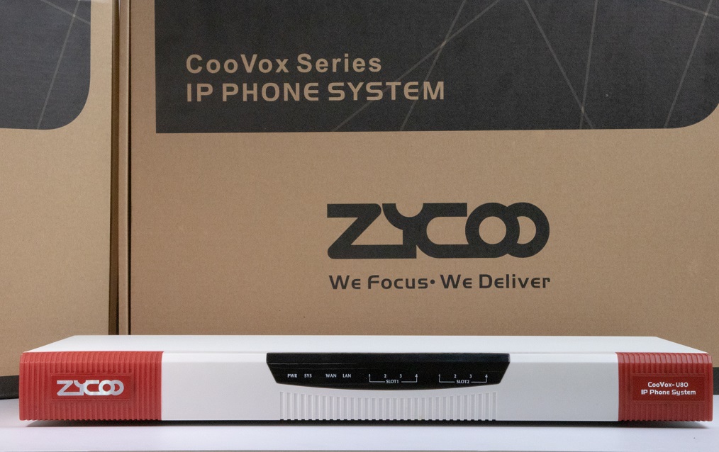 Tổng đài IP Zycoo Coovox U80 - Maitel