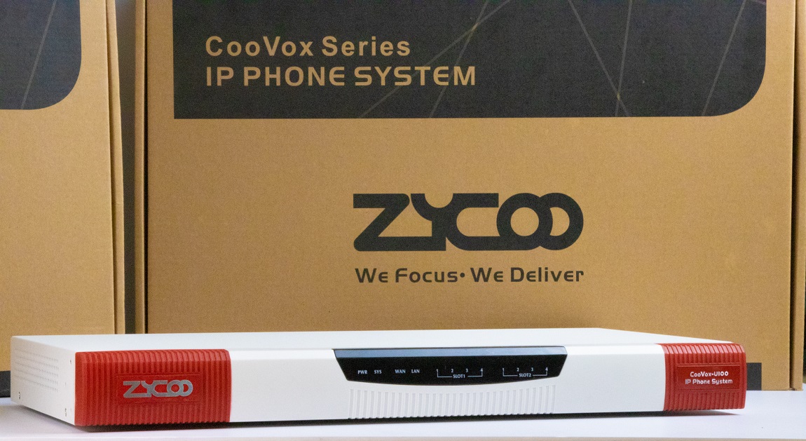 Tổng đài IP Zycoo Coovox U100 | Maitel