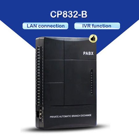 Tổng Đài PABX Excelltel CP832-B Cấu hình 4CO – 32Exit