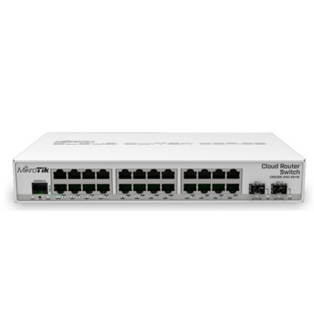 Bộ chuyển mạch Cloud Router Switch Mikrotik CRS326-24G-2S+IN