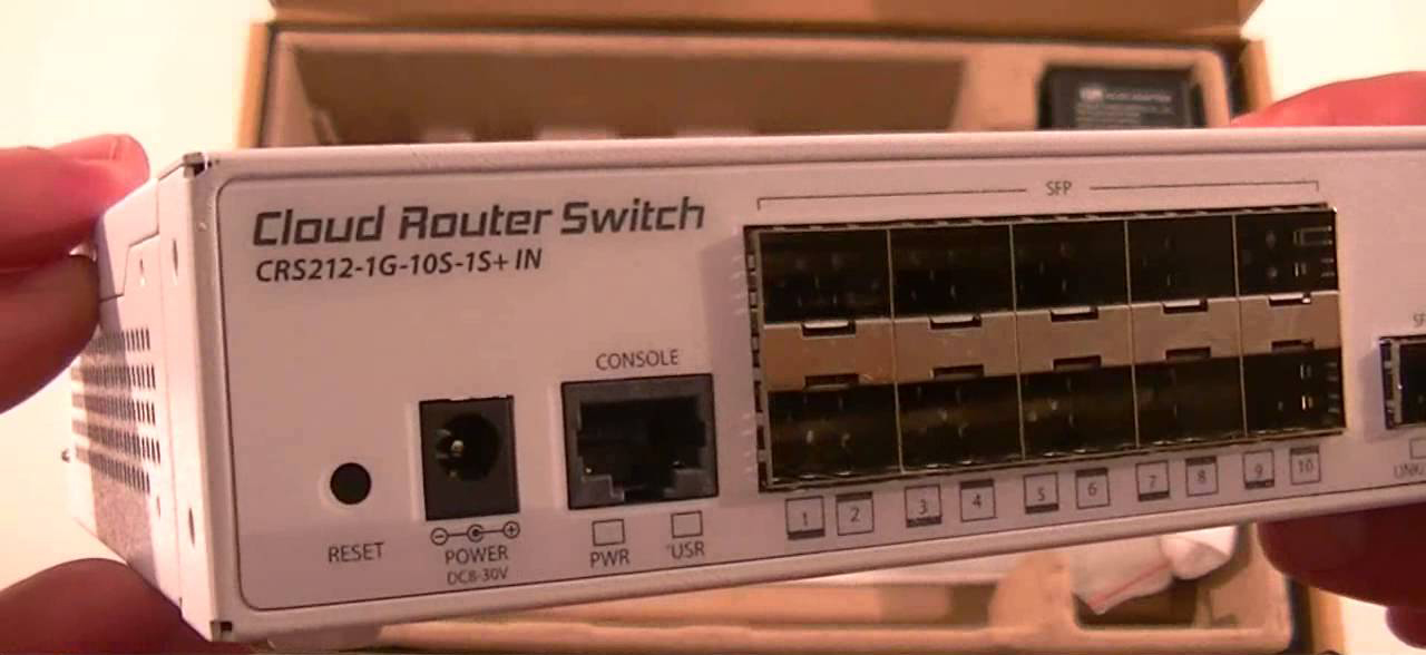 Bộ chuyển mạch Switch Mikrotik CRS212-1G-10S-1S+IN | Maitel