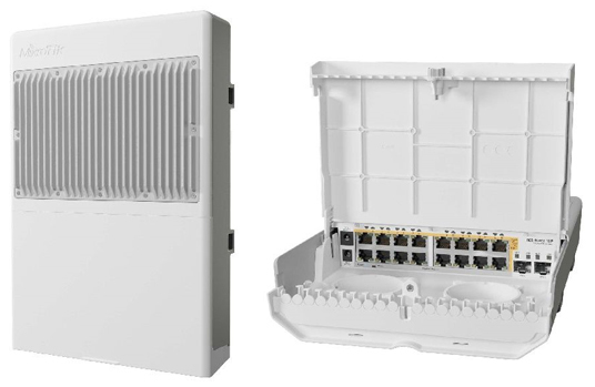 Bộ chuyển mạch Switch Mikrotik CRS318-16P-2S+OUT