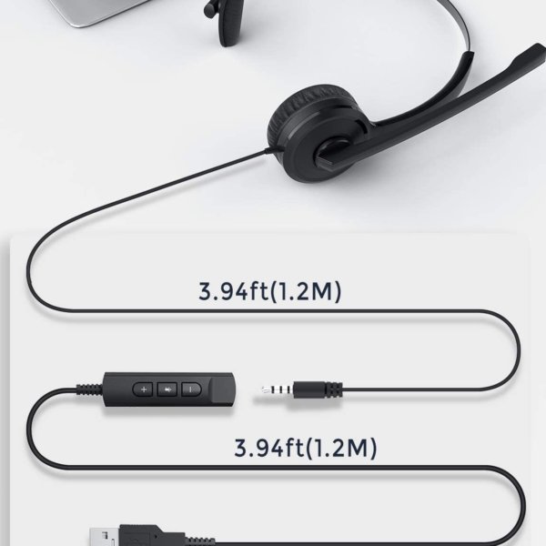 Tai nghe Mpow 323 single-sided USB headset