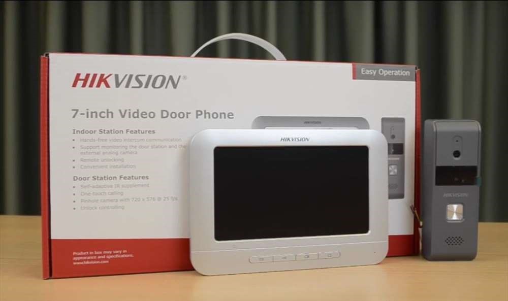 Bộ chuông cửa có hình Hikvision DS-KIS203