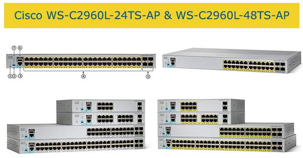 Switch Cisco WS-C2960L-48PQ-LL