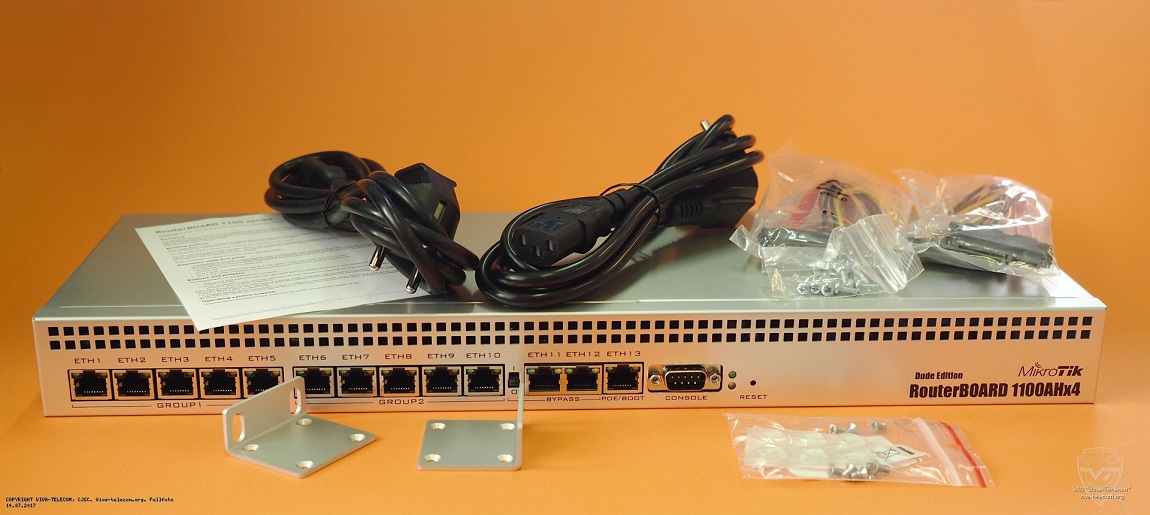 Thiết bị cân bằng tải Router MikroTik RB1100AHx4 Dude Edition | Maitel