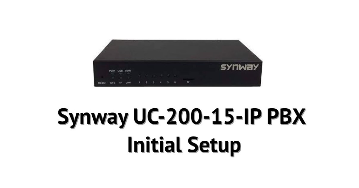 Tổng đài Synway UC200-15 Giá Tốt Tại Maitel