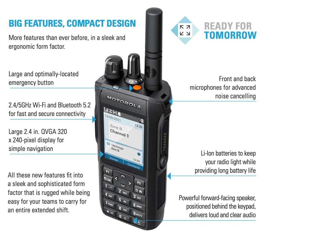 Bộ Đàm Kỹ Thuật Số Motorola R7-TIA | Giá Tốt Tại Maitel