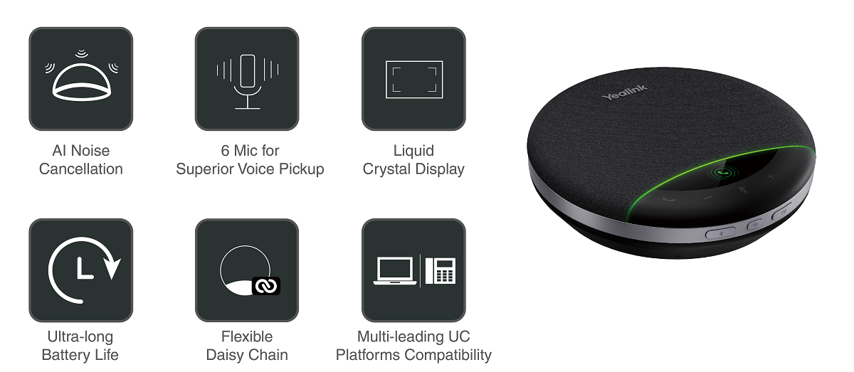 Bộ Thiết Bị Hội Nghị Trực Tuyến Yealink UVC85-BYOD-296 | Giá Tốt Nhất Tại Maitel